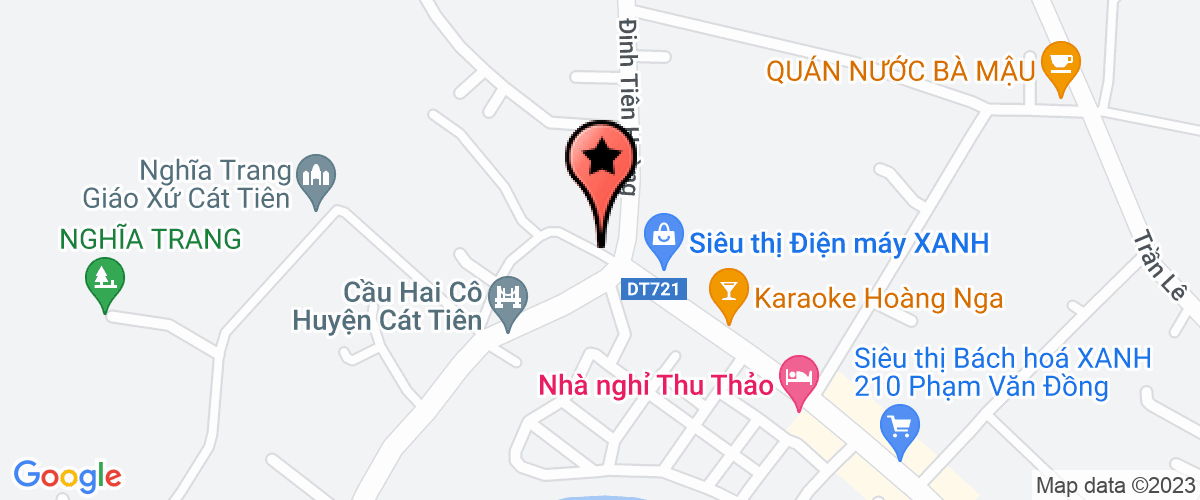 Bản đồ đến địa chỉ Chi Nhánh Công Ty TNHH Dịch Vụ - Thương Mại Phan Nguyễn