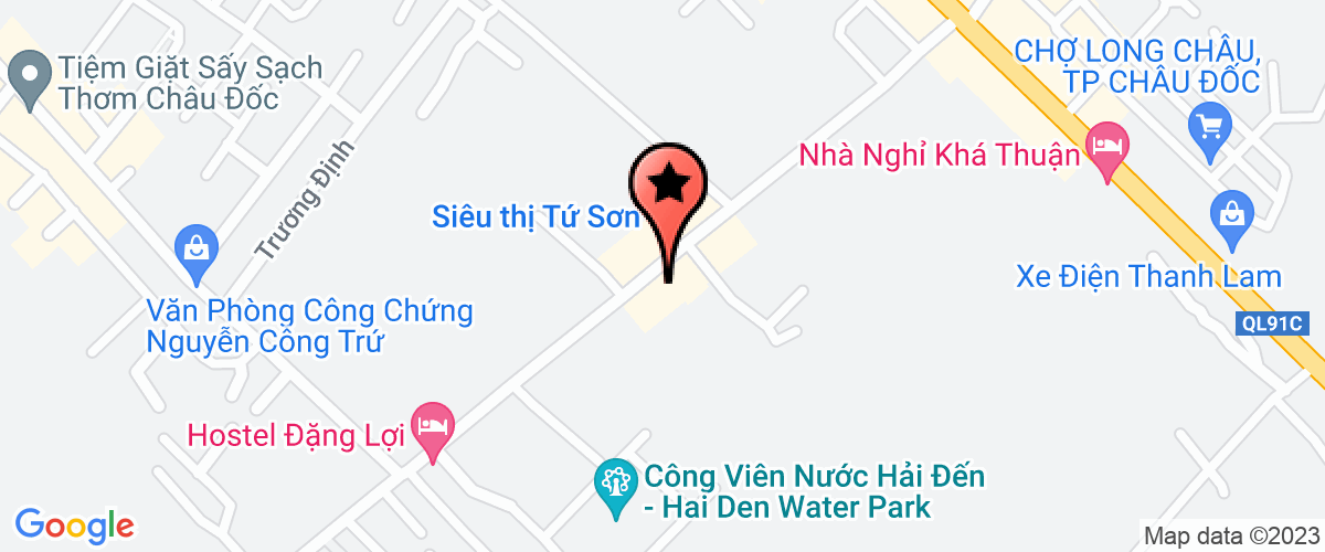 Bản đồ đến địa chỉ Chi Nhánh Doanh Nghiệp TN Thanh Phương - Kho Hàng Hóa