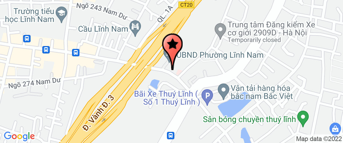 Bản đồ đến địa chỉ Văn Phòng Đại Diện Công Ty TNHH Kế Toán Tin Học Thông Minh