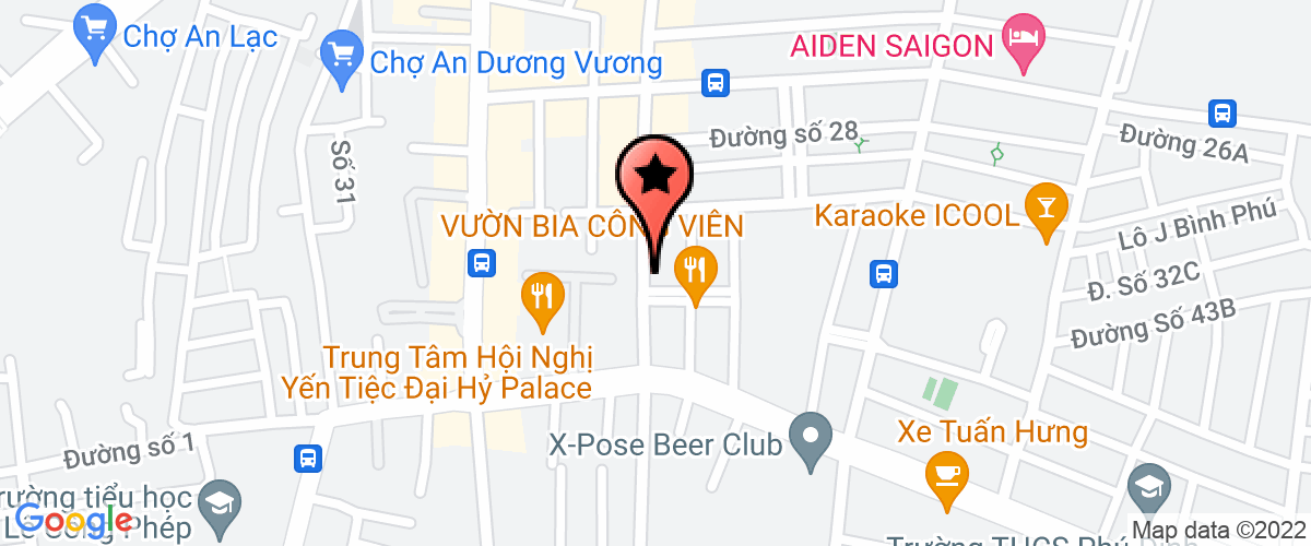 Bản đồ đến địa chỉ Công Ty TNHH Thương Mại Dịch Vụ Du Lịch Bước Chân Việt