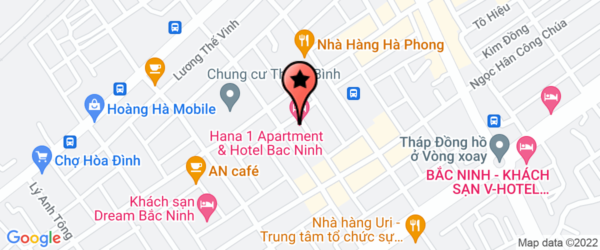 Bản đồ đến địa chỉ Công Ty TNHH Yeongnam Vina