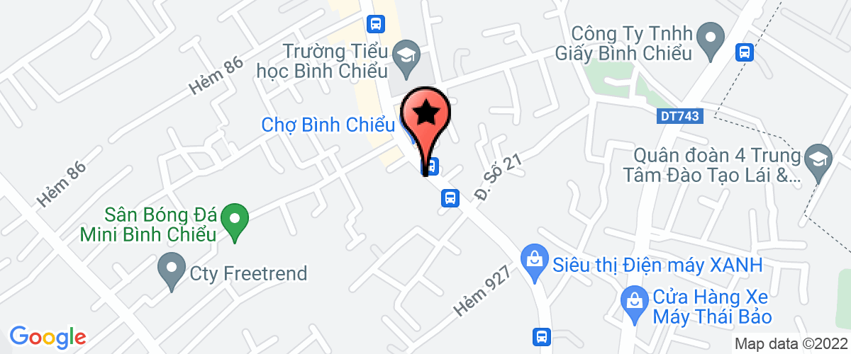 Bản đồ đến địa chỉ Công Ty TNHH Phúc Tiên Healthcare Service