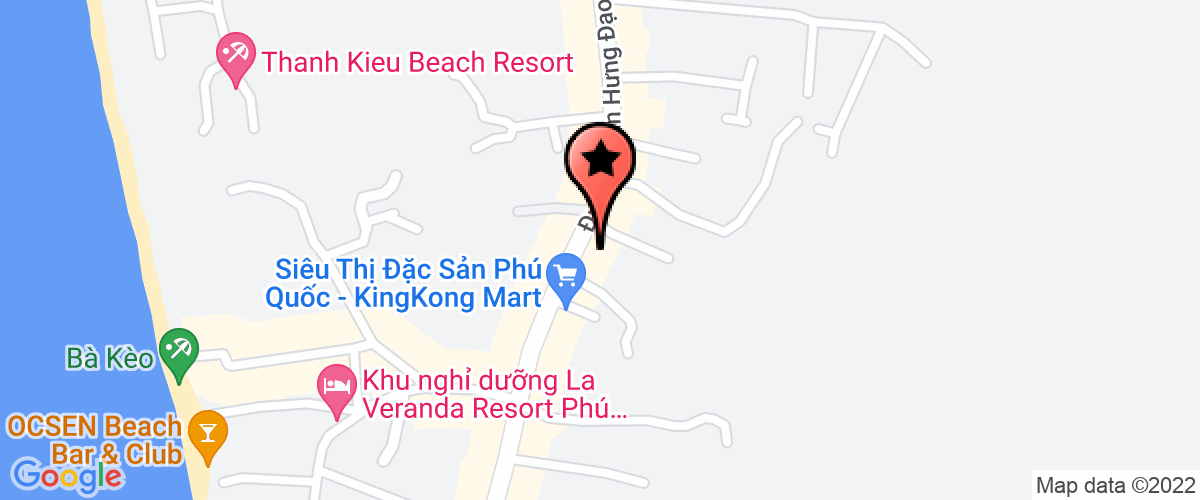 Bản đồ đến địa chỉ Công Ty TNHH Một Thành Viên Phát Triển Du Lịch Thanh Sơn Phú Quốc