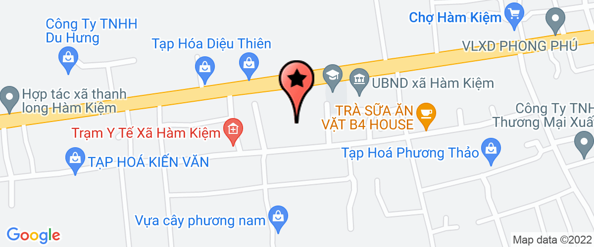Bản đồ đến địa chỉ Công Ty TNHH Thương Mại Dịch Vụ Vận Tải Toàn Phát Bình Thuận