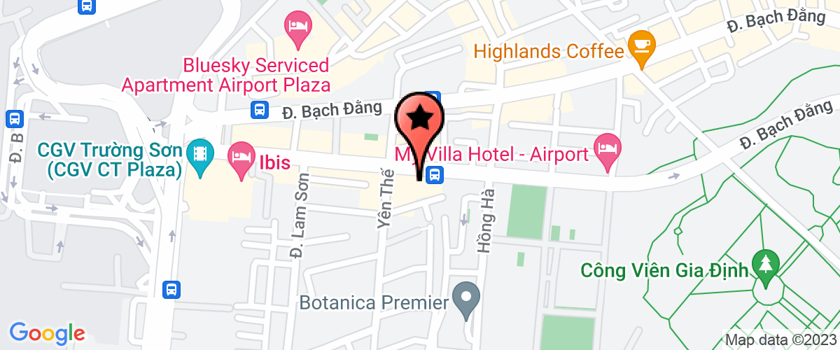 Bản đồ đến địa chỉ Chi Nhánh Cty TNHH Thương Mại Du Lịch Dịch Vụ Sông Hàn (TP Đà Nẵng)