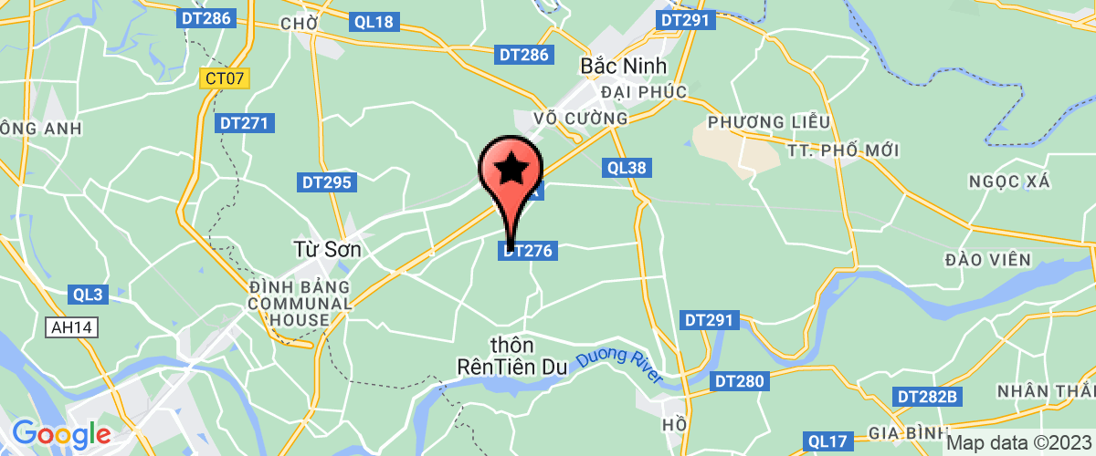 Bản đồ đến địa chỉ Công Ty TNHH Phát Triển Hạ Tầng Việt Đoàn