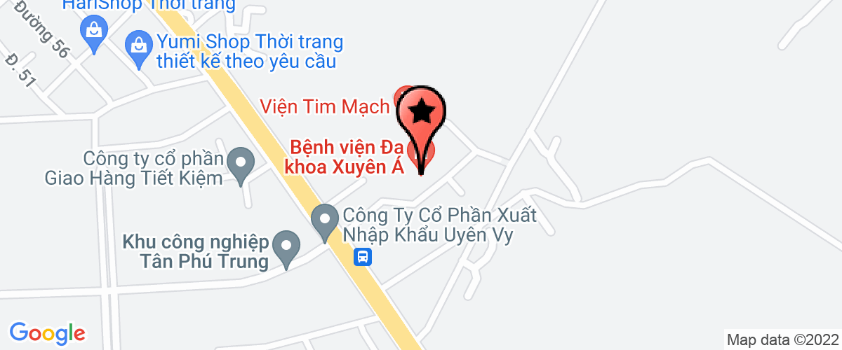 Bản đồ đến địa chỉ Công Ty TNHH Một Thành Viên Mỹ Thuật ứng Dụng Thanh Tân