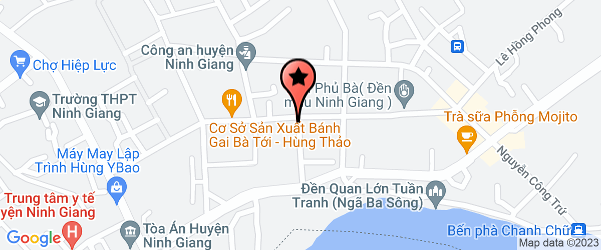 Bản đồ đến địa chỉ UBND Thị Trấn Ninh Giang