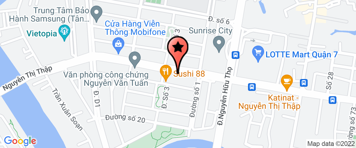 Bản đồ đến địa chỉ Công Ty TNHH Kinh Doanh Thương Mại Dịch Vụ Minh Thắng