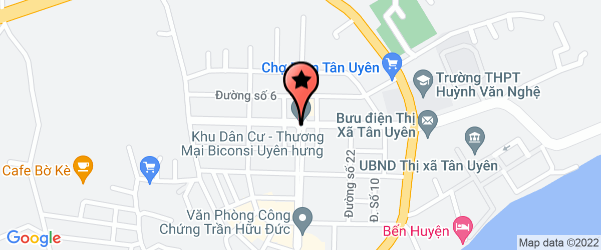 Bản đồ đến địa chỉ Công Ty TNHH Một Thành Viên Tư Vấn Thiết Kế Xây Dựng Hương Khang