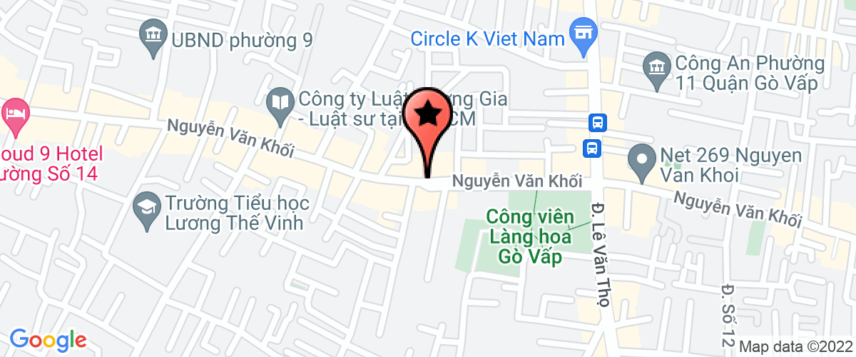 Bản đồ đến địa chỉ Công Ty TNHH A Tài Lộc