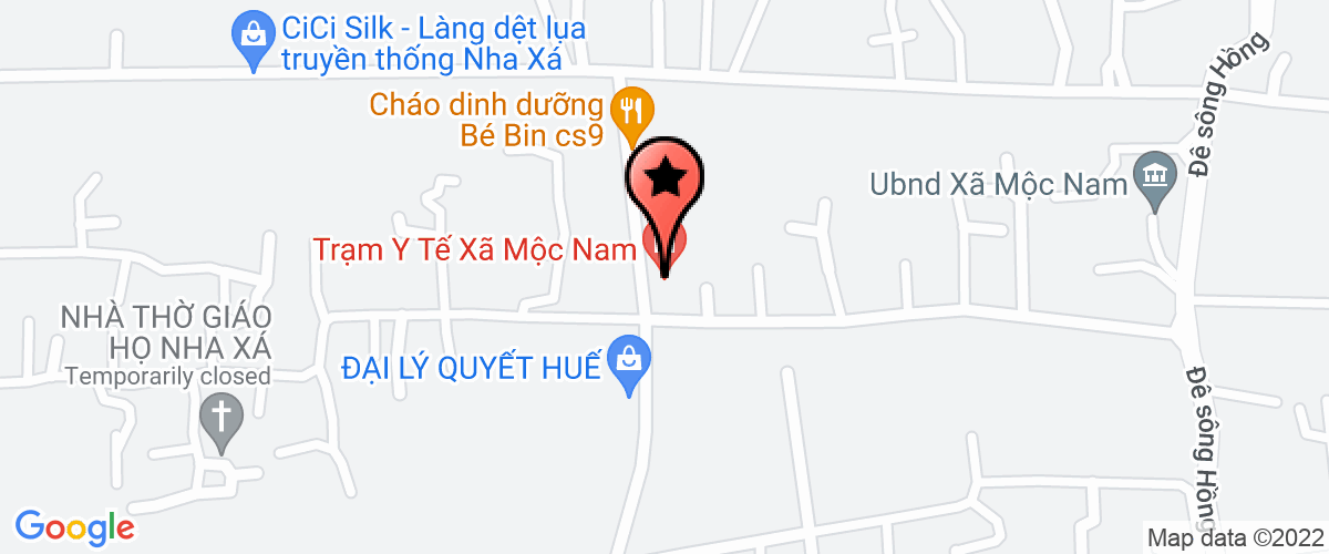 Bản đồ đến địa chỉ Công Ty TNHH Dệt Nhuộm Tơ Tằm Thái Nam Silk