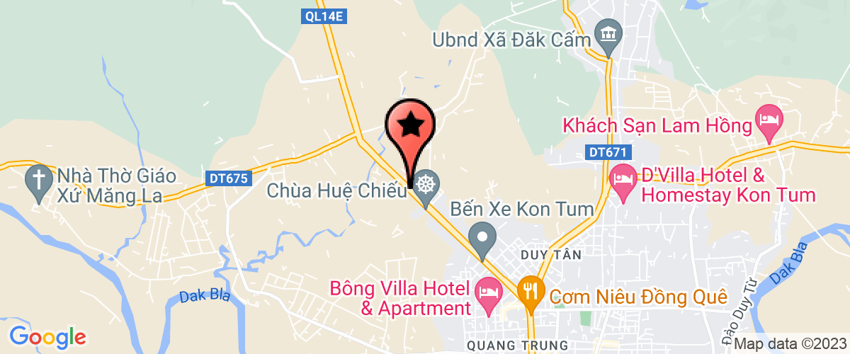 Bản đồ đến địa chỉ Công Ty TNHH MTV Hải Sơn Kon Tum