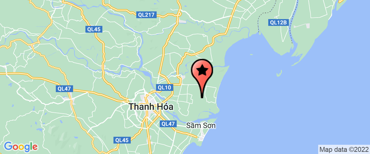 Bản đồ đến địa chỉ Chi Nhánh Cấp Nước Hoằng Hóa - Công Ty TNHH Một Thành Viên Cấp Nước Thanh Hóa