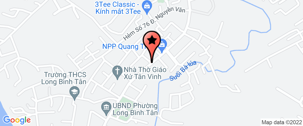 Bản đồ đến địa chỉ Công Ty TNHH Một Thành Viên Thương Mại Và Sản Xuất Cồn Việt