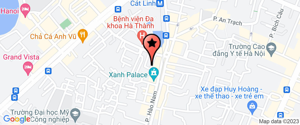 Bản đồ đến địa chỉ Chi nhánh công ty cổ phần xây dựng và thương mại quê hương tại Hà Nội
