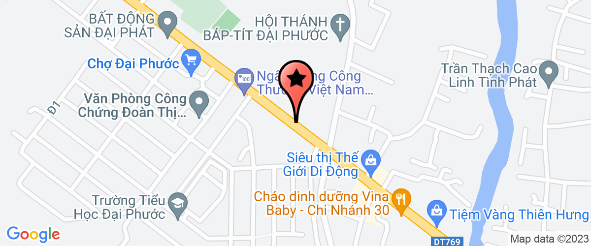Bản đồ đến địa chỉ Công Ty TNHH Một Thành Viên Xây Dựng Hưng Phượng