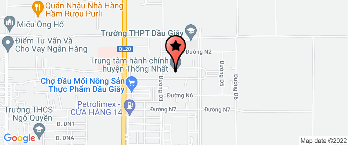 Bản đồ đến địa chỉ Phòng Lao Động Thương Binh Xã Hội huyện Thống Nhất