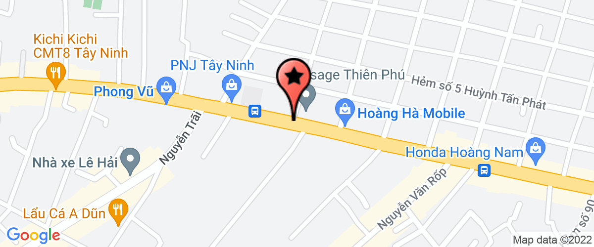 Bản đồ đến địa chỉ Công Ty Trách Nhiệm Hữu Hạn Thương Mại - Dịch Vụ Hương Lúa Vàng