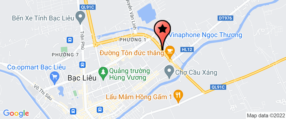 Bản đồ đến địa chỉ Công Ty TNHH Một Thành Viên Lâm Anh Bạc Liêu