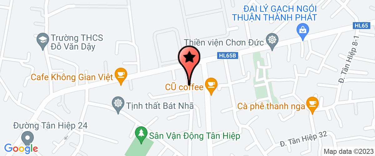 Bản đồ đến địa chỉ Công Ty TNHH Cà Phê Văn Minh