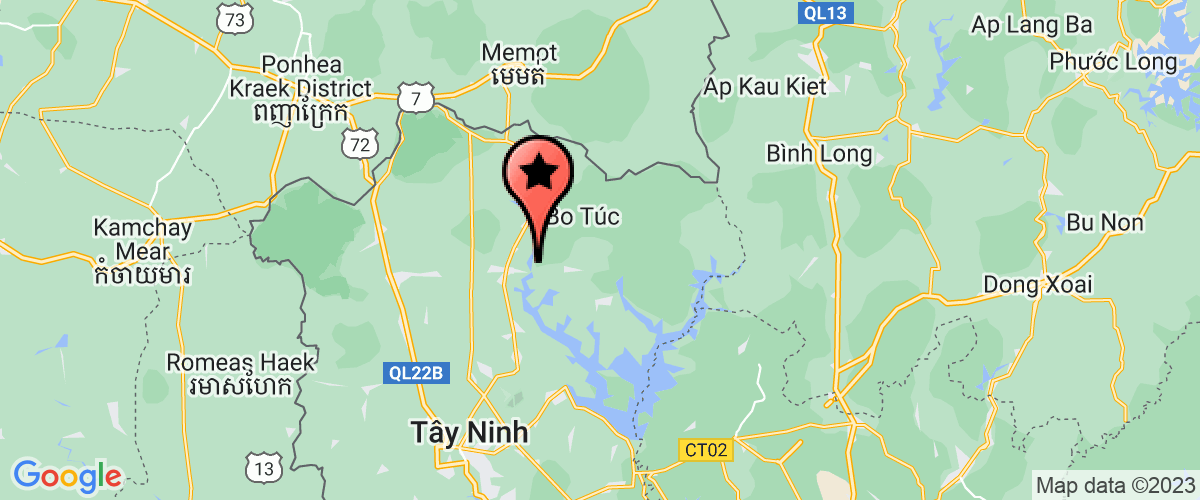 Bản đồ đến địa chỉ Công Ty TNHH Đt SX Xnk Lộc Phát