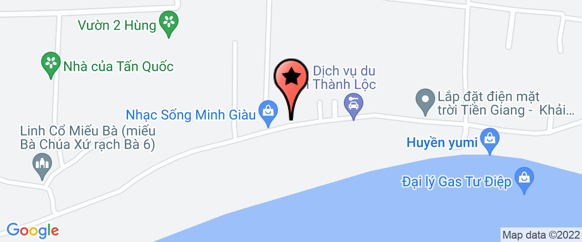 Bản đồ đến địa chỉ Công Ty TNHH Một Thành Viên May Thanh Tâm
