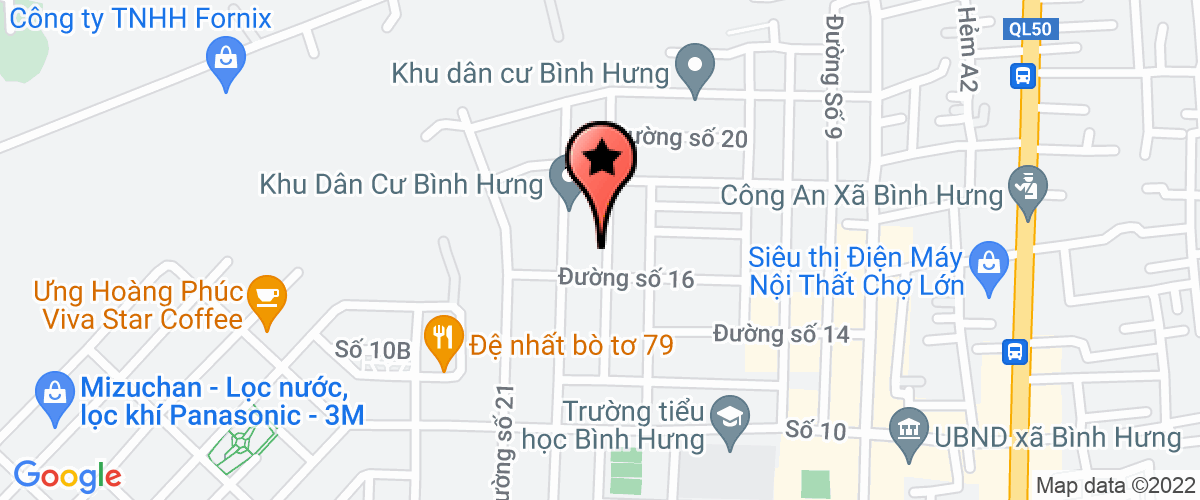 Bản đồ đến địa chỉ Công Ty TNHH Hoàng Á Châu