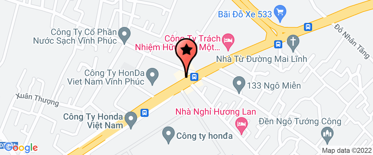 Bản đồ đến địa chỉ Công Ty TNHH Kival