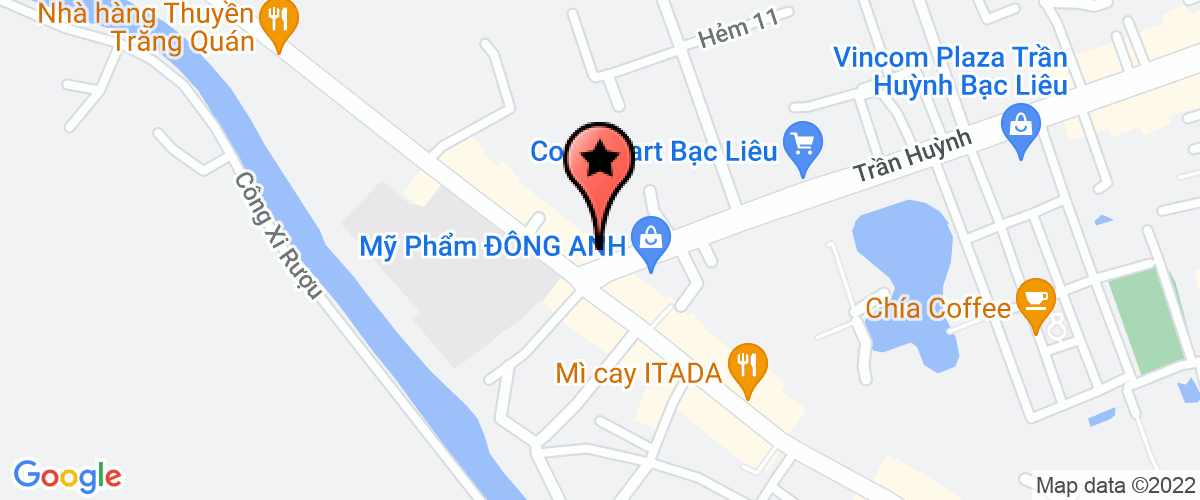 Bản đồ đến địa chỉ Chi Nhánh Công Ty TNHH Thế Giới Kim Cương Tại Bạc Liêu
