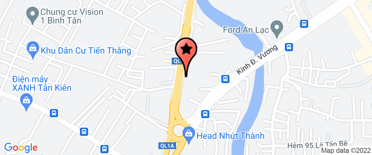 Bản đồ đến địa chỉ Chi Nhánh Công Ty TNHH Một Thành Viên Kim Hoàng Phú