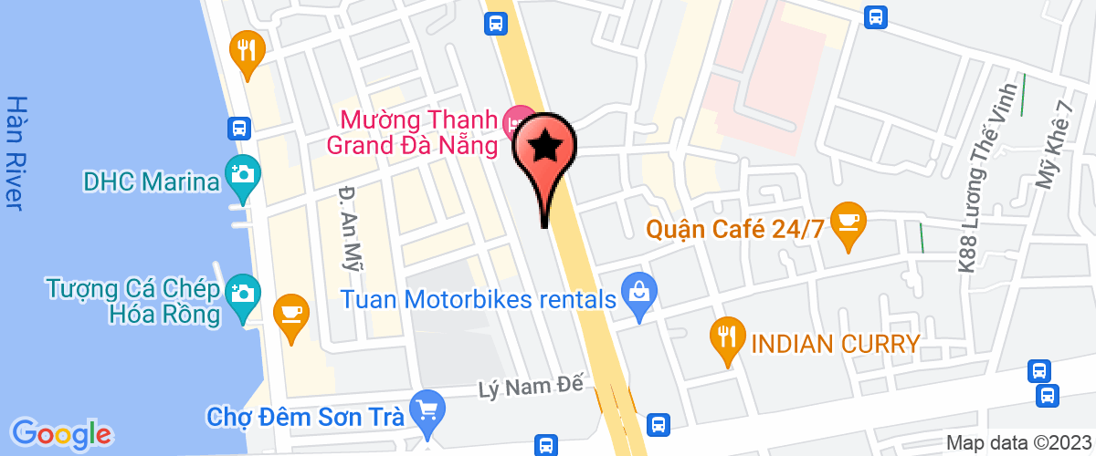Bản đồ đến địa chỉ Văn Phòng Đại Diện Công Ty Cổ Phần Dịch Vụ Lô-Gi-Stic Đại Cồ Việt Tại Tp. Đà Nẵng