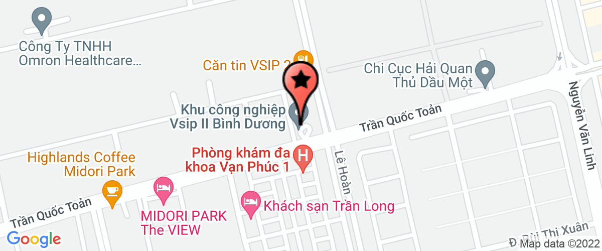 Bản đồ đến địa chỉ Công ty TNHH JIN LONG PRINTING (VIET NAM)