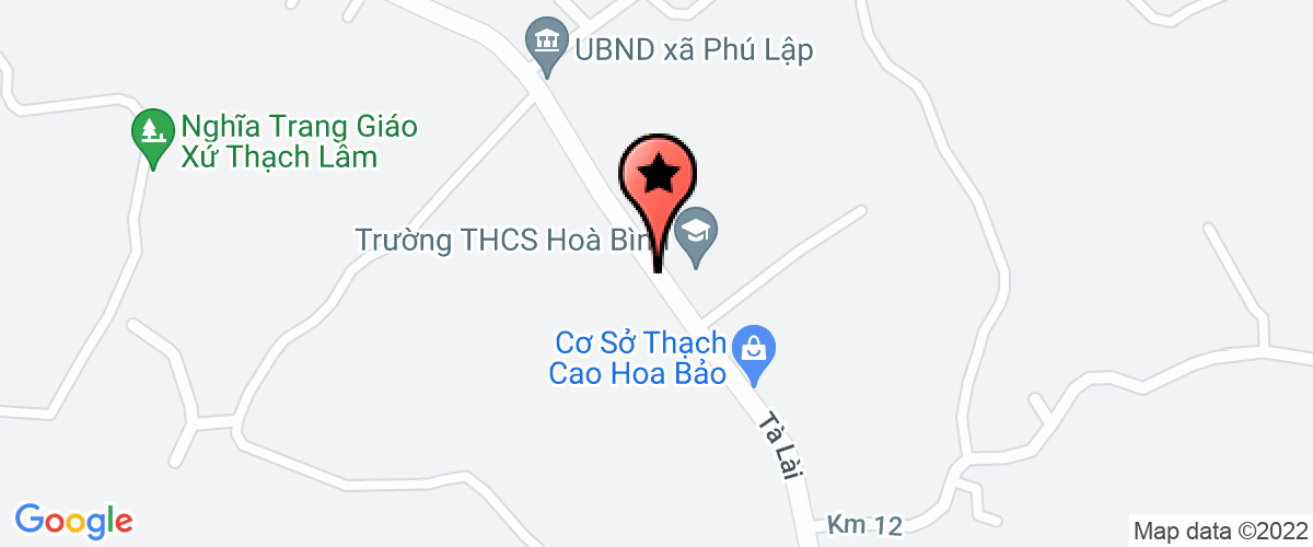 Bản đồ đến địa chỉ Công Ty TNHH Một Thành Viên Tâm Thuận Ánh