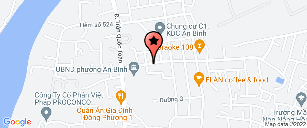 Bản đồ đến địa chỉ Công Ty TNHH Thép Tâm Toàn Thắng