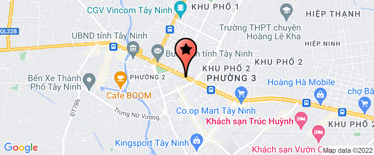 Bản đồ đến địa chỉ Công Ty TNHH Thiết Kế Xây Dựng Việt Đức Tây Ninh
