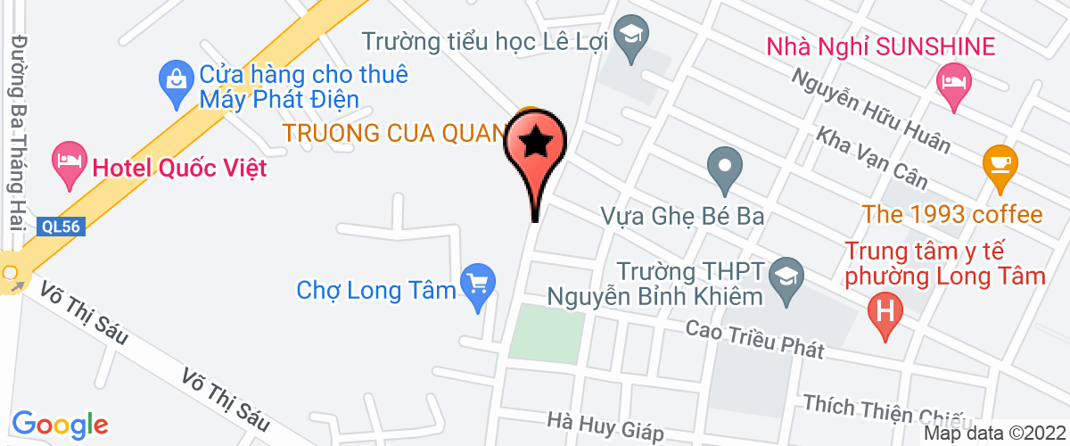 Bản đồ đến địa chỉ Công Ty TNHH Dịch Vụ Và Thương Mại Phòng Trừ Mối Và Côn Trùng Phương Nam