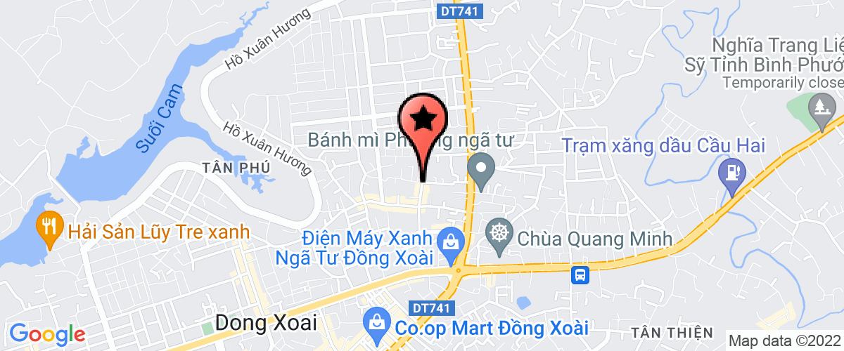 Bản đồ đến địa chỉ Công Ty TNHH Một Thành Viên Dịch Vụ Du Lịch Sài Gòn Bình Phước