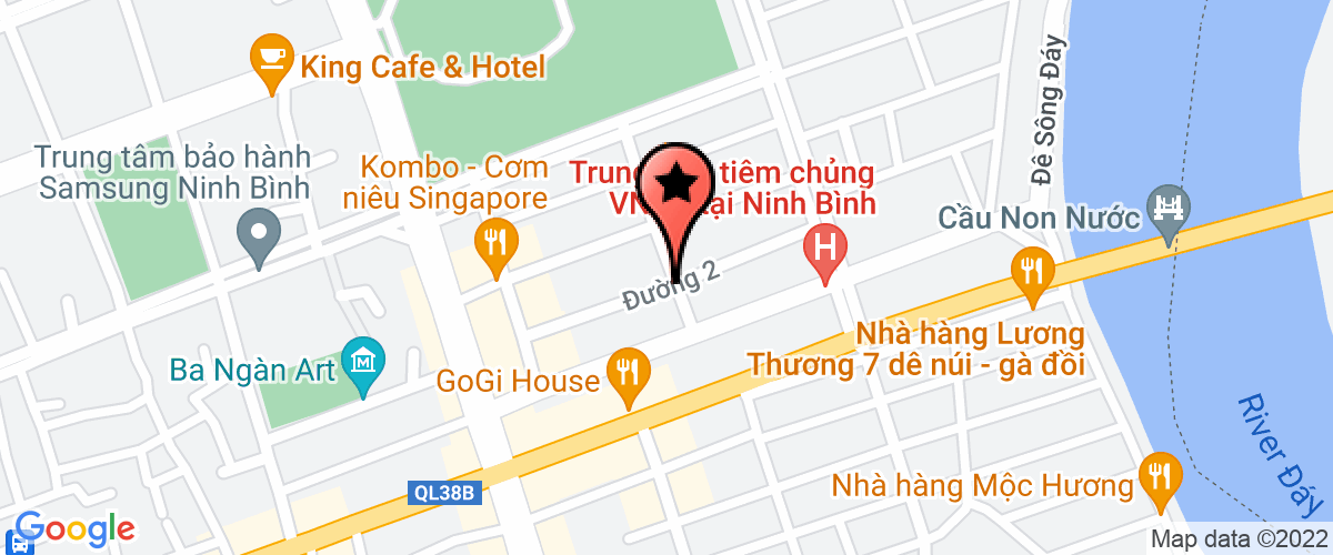 Bản đồ đến địa chỉ Công Ty TNHH Đá Mỹ Nghệ Quang Huy Ninh Bình