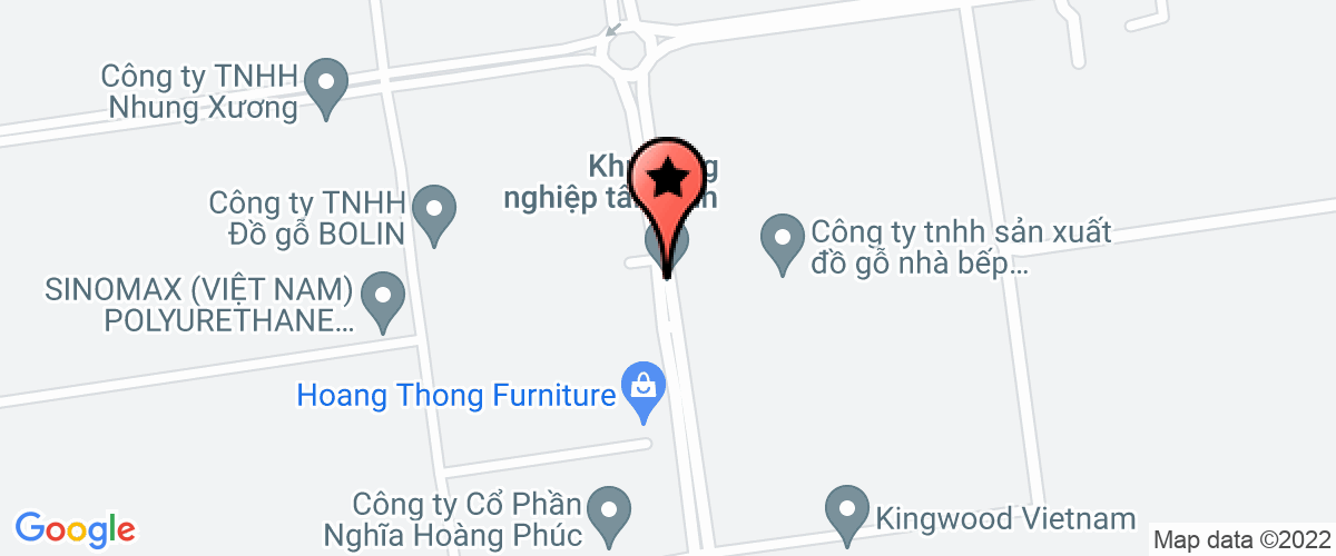 Bản đồ đến địa chỉ Công Ty TNHH Tvh Tân Hiệp Hưng