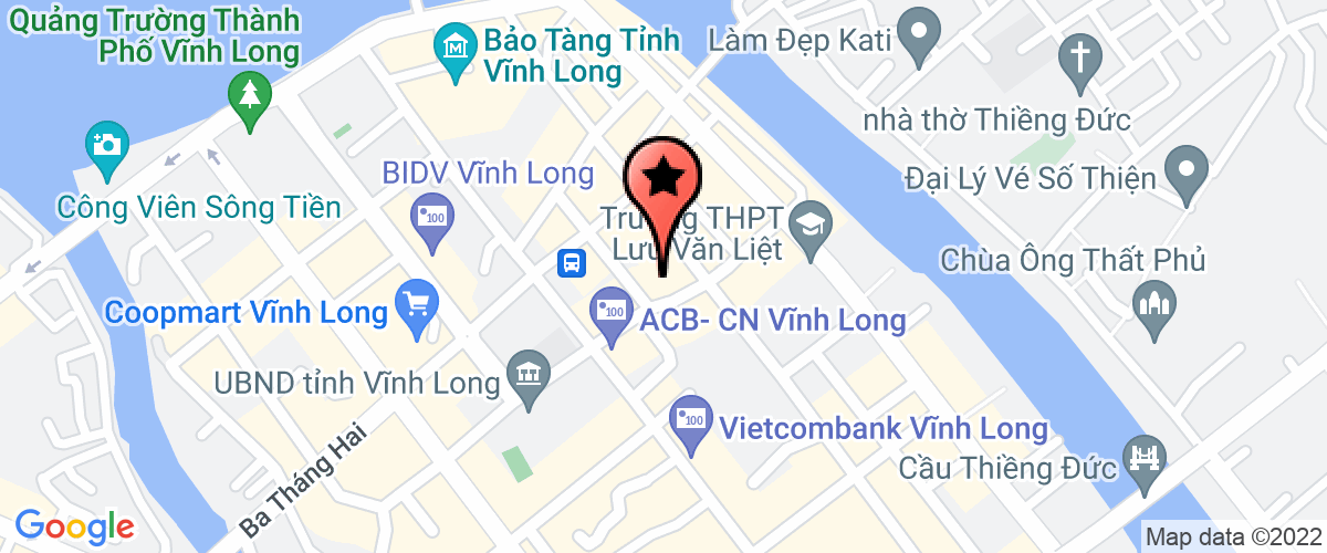 Bản đồ đến địa chỉ Tòa án Nhân Dân Tỉnh Vĩnh Long