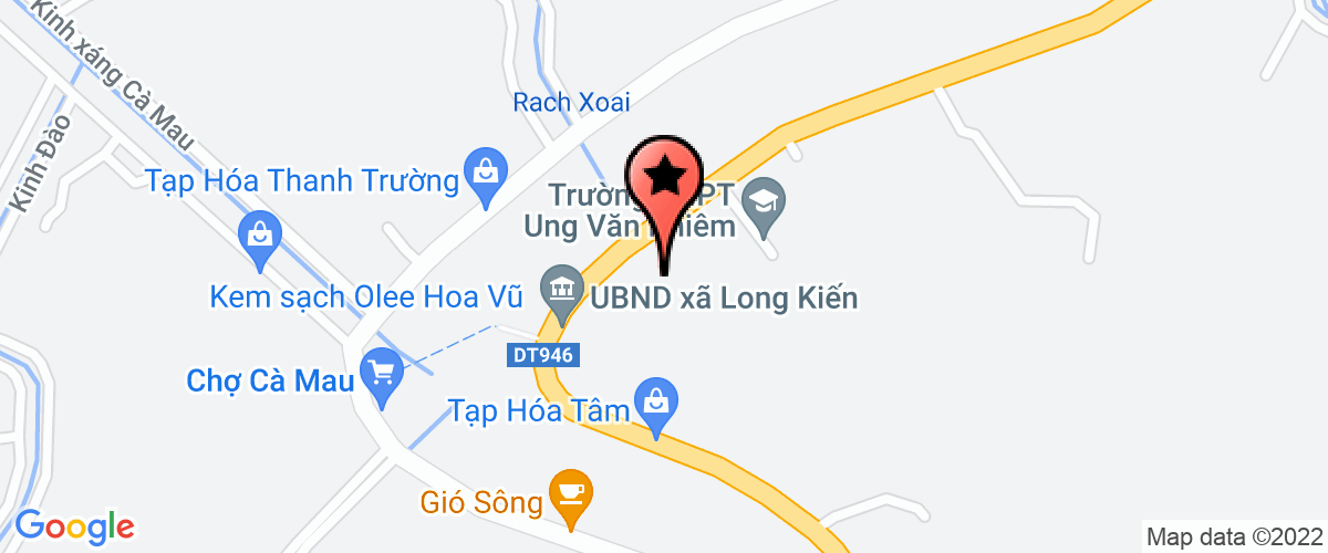 Bản đồ đến địa chỉ UBND xã Long Kiến