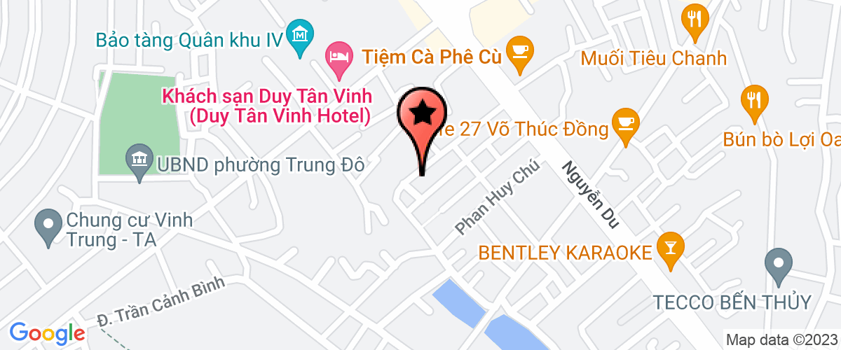 Bản đồ đến địa chỉ Công Ty CP Nfv Nghệ An