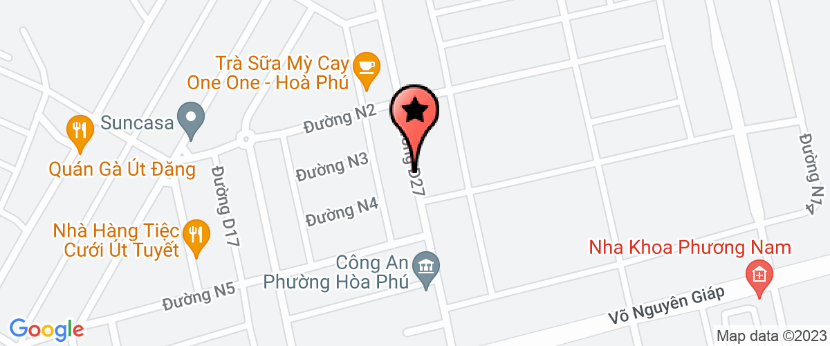 Bản đồ đến địa chỉ Công Ty TNHH Một Thành Viên Thiết Kế - Xây Dựng Na Vi Sa