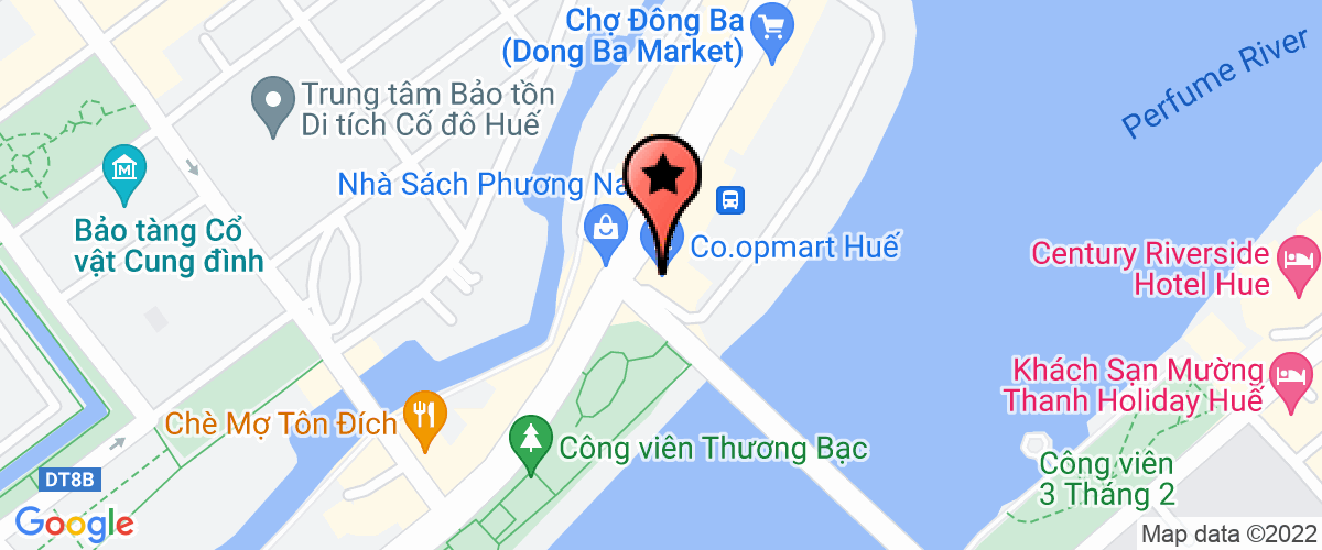 Bản đồ đến địa chỉ CN Công ty CP phát hành sách T/P Hồ chí Minh-FAHASA- Nhà sách FAHASA Huế