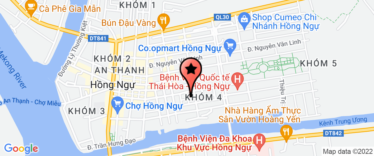 Bản đồ đến địa chỉ Công Ty TNHH Thái Hoàng Thông