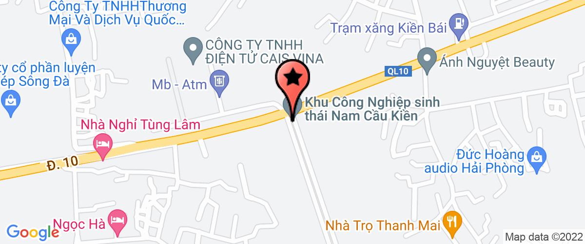 Bản đồ đến địa chỉ Công Ty TNHH Kyungnam Chemical Vina