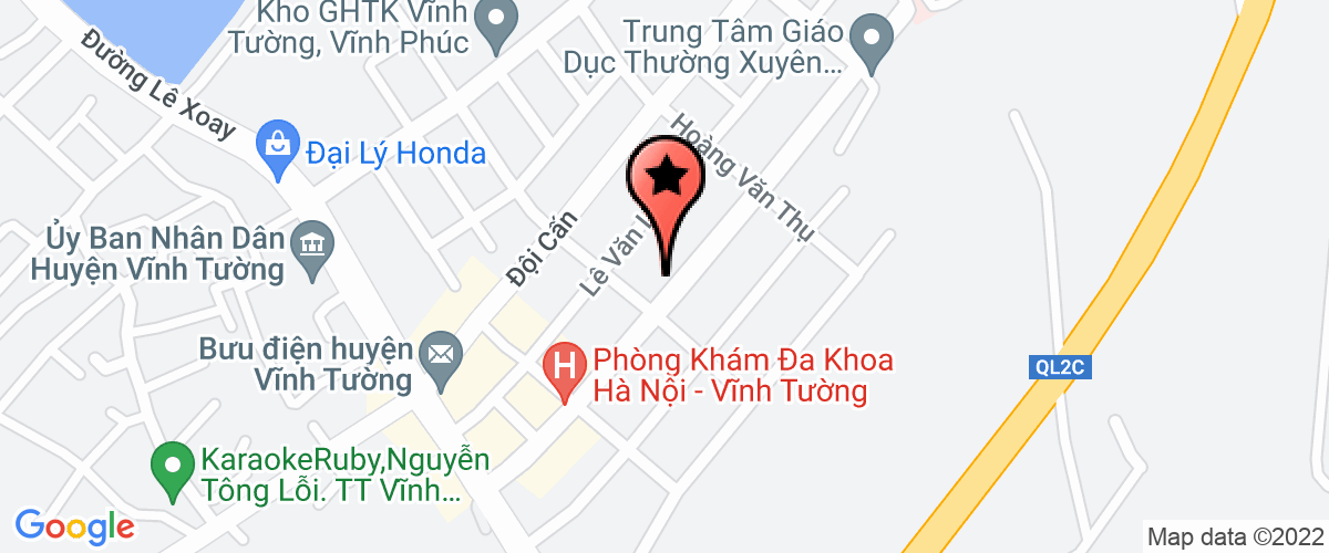 Bản đồ đến địa chỉ Văn phòng Thừa phát lại Vĩnh Tường