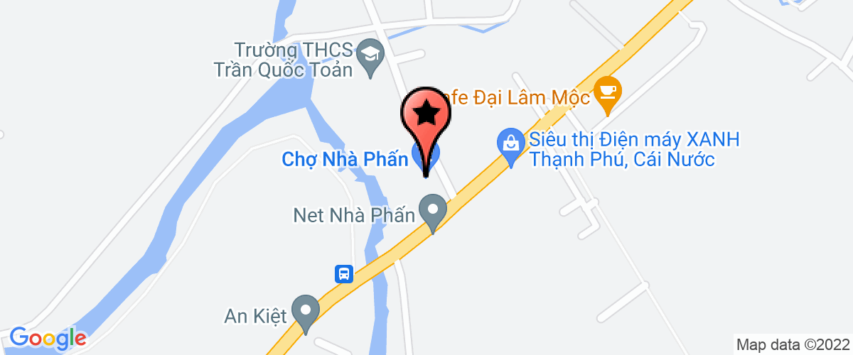 Bản đồ đến địa chỉ Chi Nhánh Phú Hưng - Doanh Nghiệp TN Thủy Hải Sản Hải Đăng