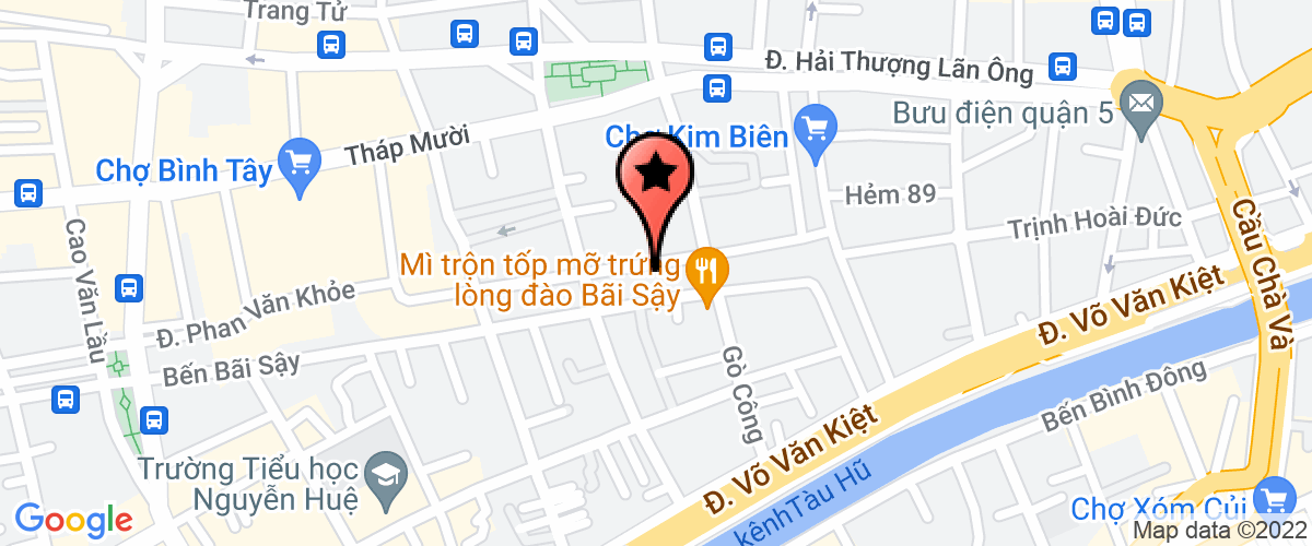 Bản đồ đến địa chỉ Công Ty TNHH Thương Mại Dịch Vụ Đại Toàn Thiện